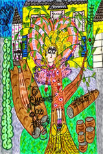 Susan's Tree Fairy Doodle Art